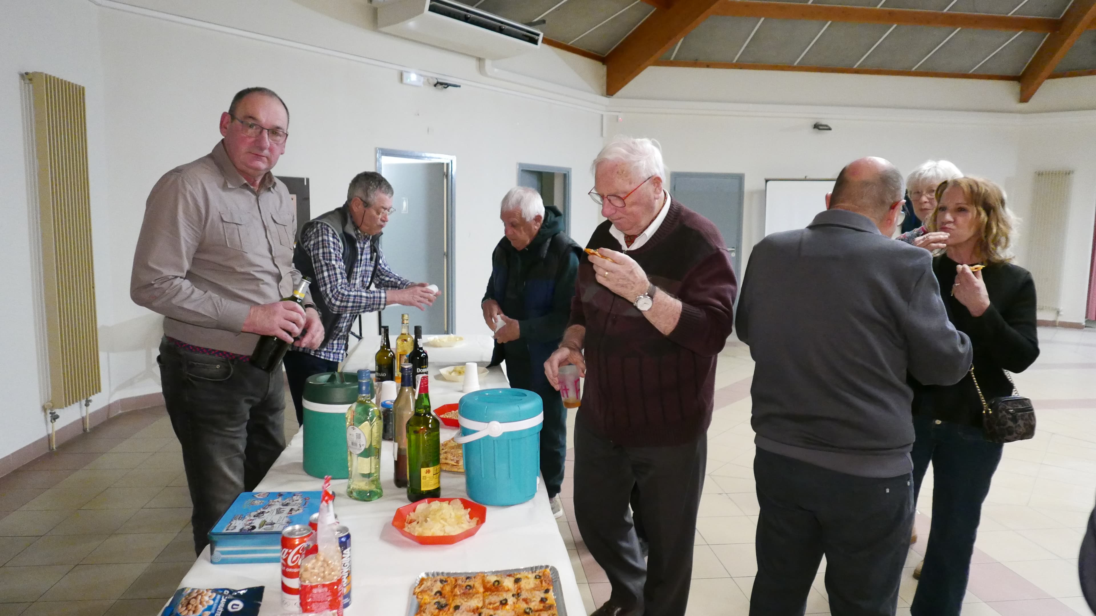 Photo 2 - assemblée générale à Juvignac, salle Jean Louis Herrault