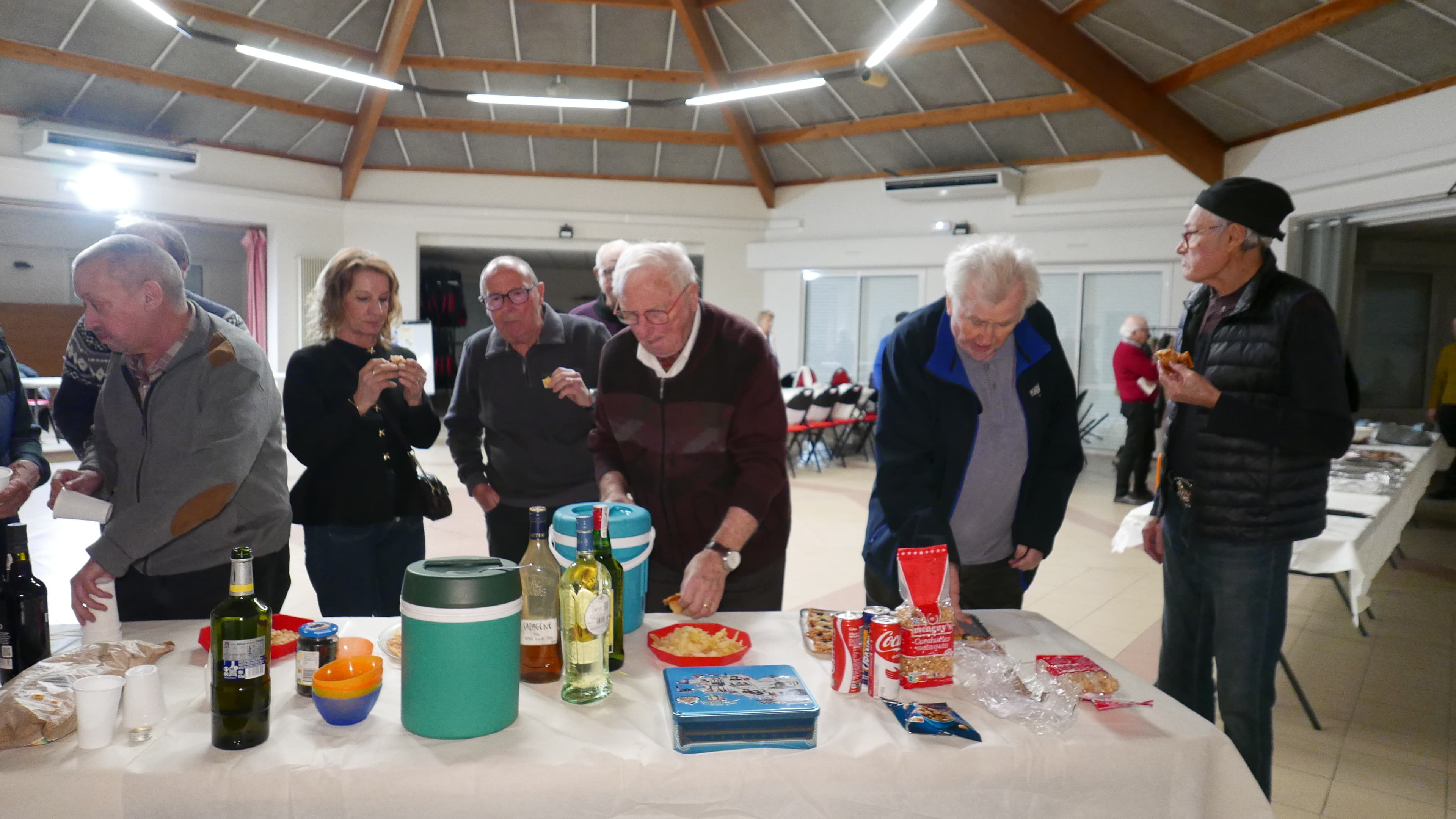 Photo 3 - assemblée générale à Juvignac, salle Jean Louis Herrault