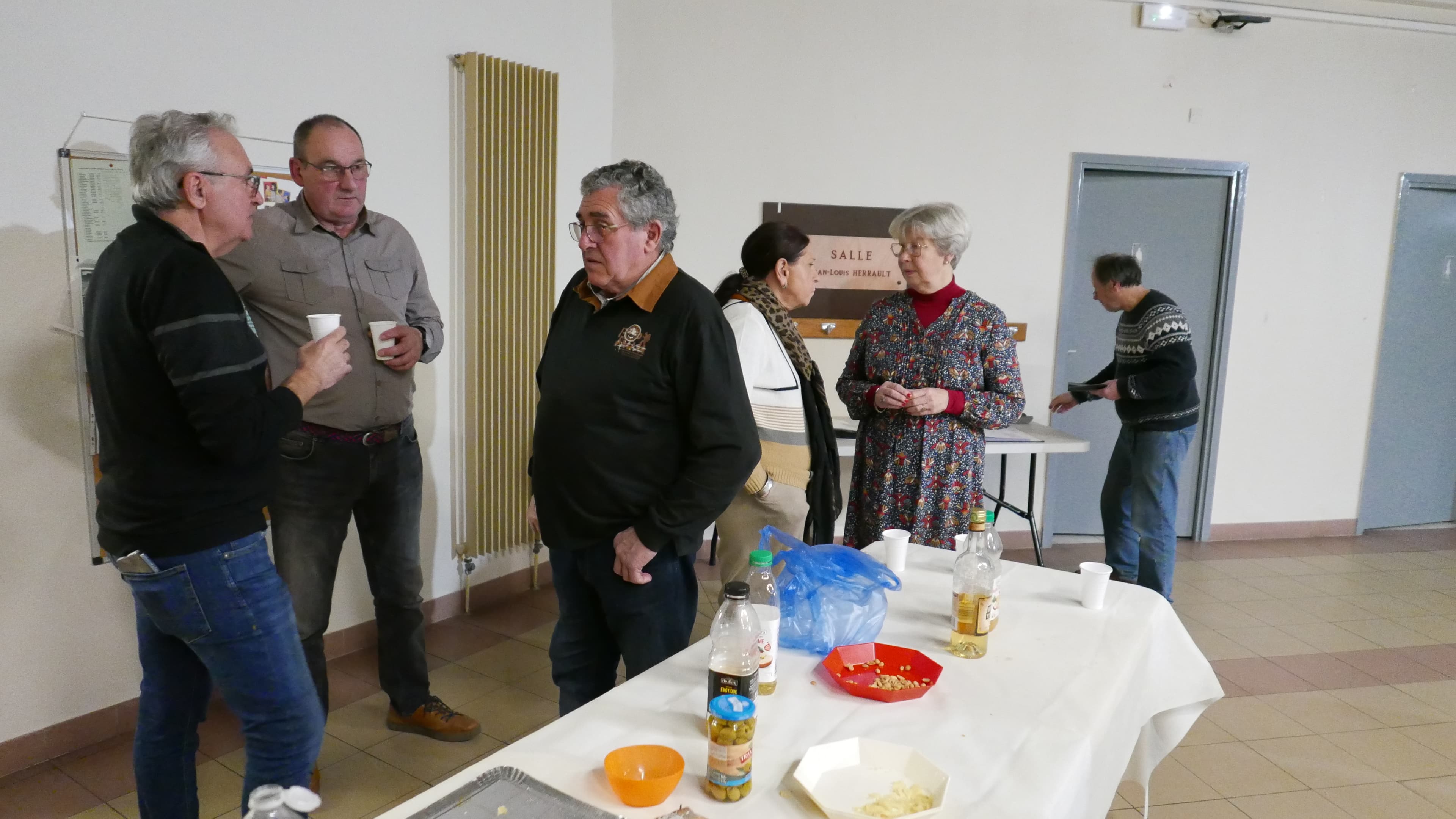Photo 6 - assemblée générale à Juvignac, salle Jean Louis Herrault