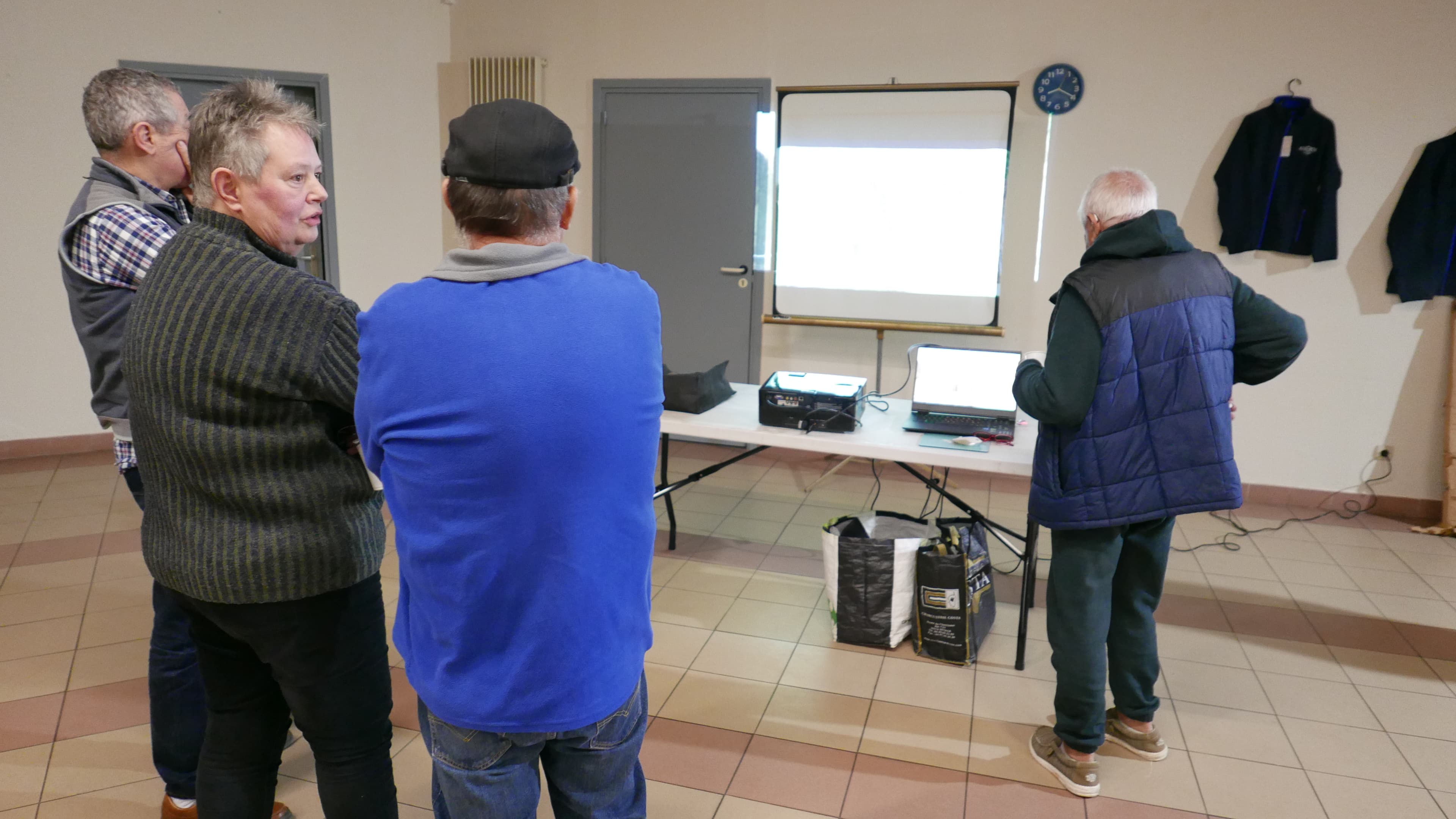 Photo 8 - assemblée générale à Juvignac, salle Jean Louis Herrault